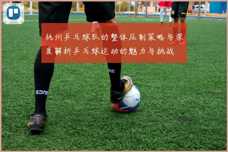 杭州乒乓球队的整体压制策略与深度解析乒乓球运动的魅力与挑战