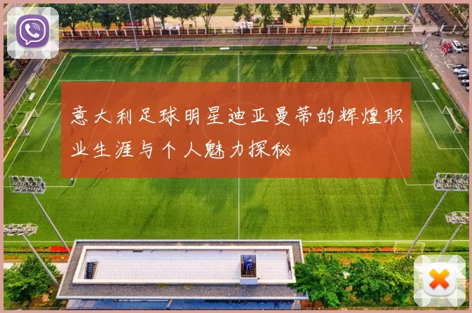 意大利足球明星迪亚曼蒂的辉煌职业生涯与个人魅力探秘