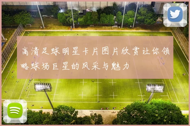 高清足球明星卡片图片欣赏让你领略球场巨星的风采与魅力